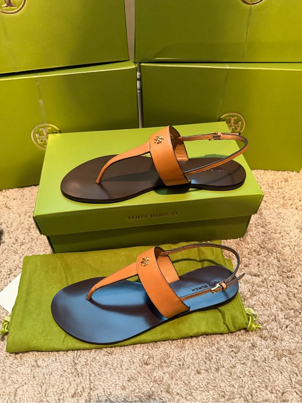 Tory Burch Capri Thong Sandals